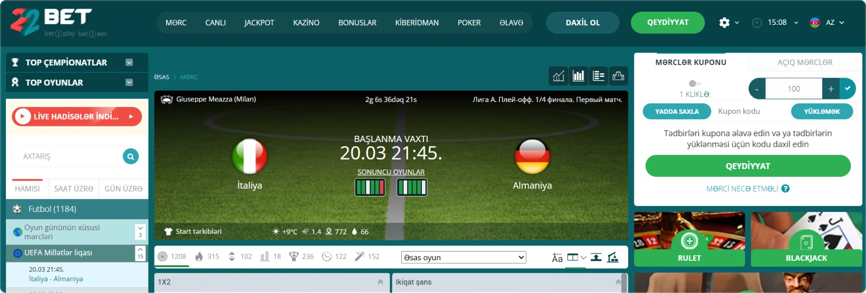22Bet idman kitabı 22Bet idman kitabı